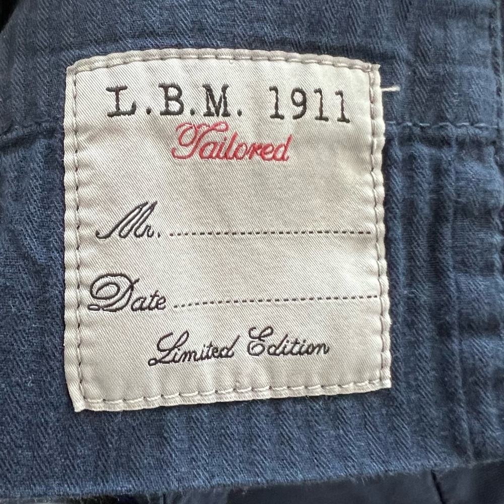 L.B.M. 1911 Navy Pants in 48R - Picture 3 of 5